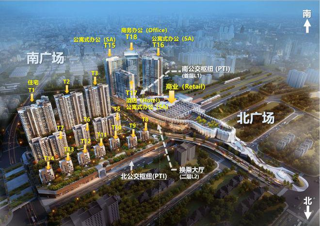 闵行莘庄tod地铁口不限购精装公寓@莘庄TODTOWN天荟悦麟公馆(图5)