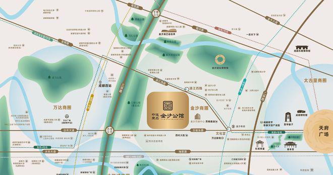 九游官网入口：成都中建金沙公馆售楼处电话丨开盘时间项目配套主力户型(图2)