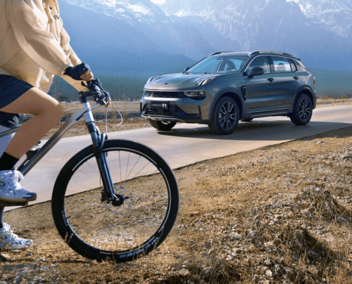 领克01高强度钢铝合金加持安全防护坚不可摧