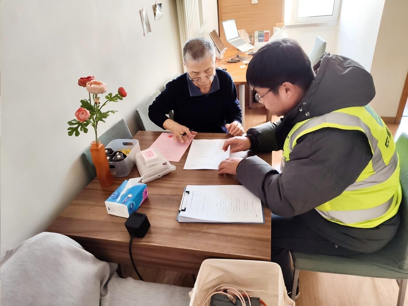 中建二局承建北京央企老旧小区改造重点项目开工(图3)