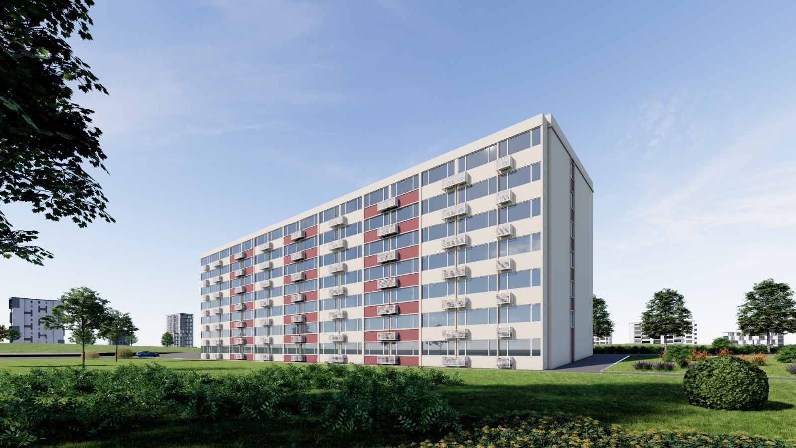 中建二局承建北京央企老旧小区改造重点项目开工(图2)