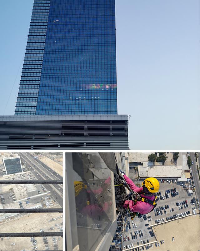 九游官网入口：看沙特达曼市最大LED户外屏！洲明光显方案定义城市空间美学(图2)