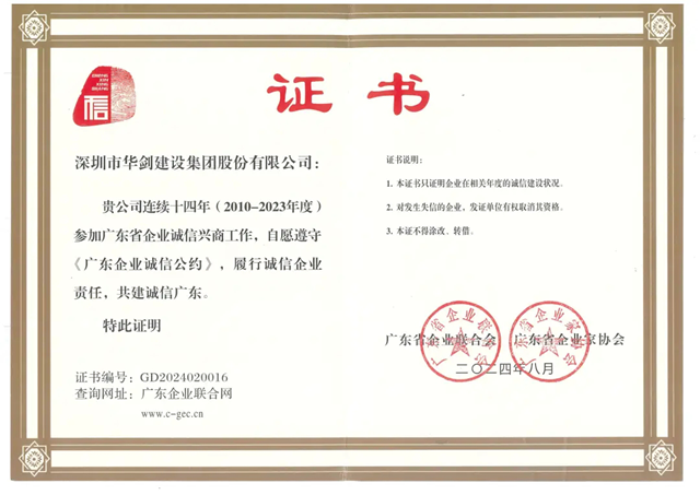 信任满载实力获赞!华剑股份收获一批荣誉及表扬(图4)