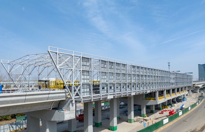 章丘地铁完工全速推进中(图5)