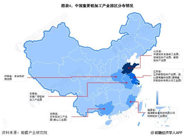九游官网入口：【干货】铝加工产业链全景梳理及区域热力地图(图4)