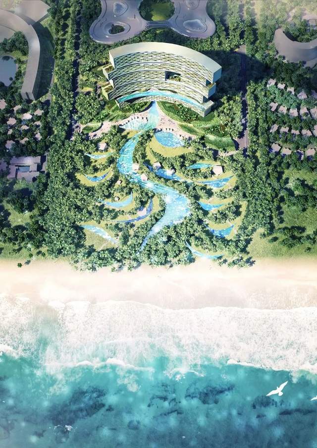 三亚新地标核心筒封顶由奥雷·舍人设计(图15)