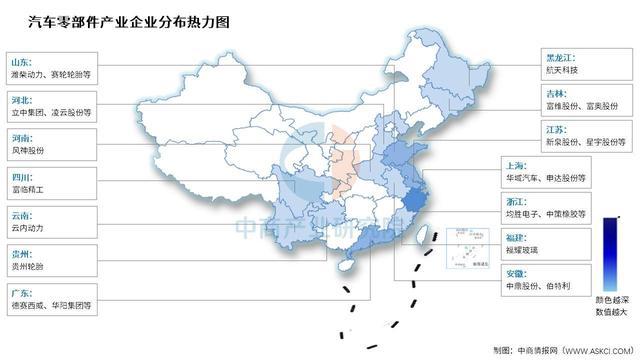 2025年中国汽车零部件产业链图谱及投资布局分析(图20)