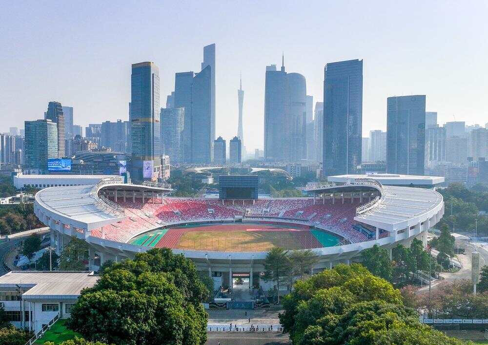 九游app：绿色十五运广州天河体育场变身“零碳先锋”(图2)