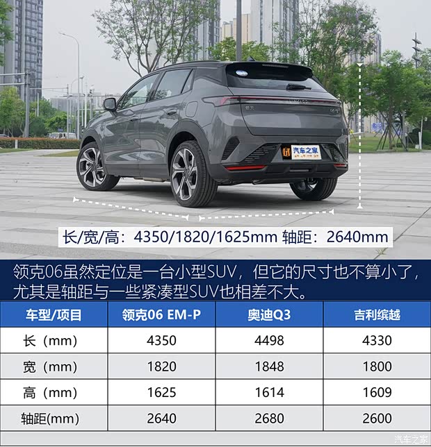 九游体育：【图】轻松好开动力强 试驾2024款领克06 EM-P_汽车之家(图5)