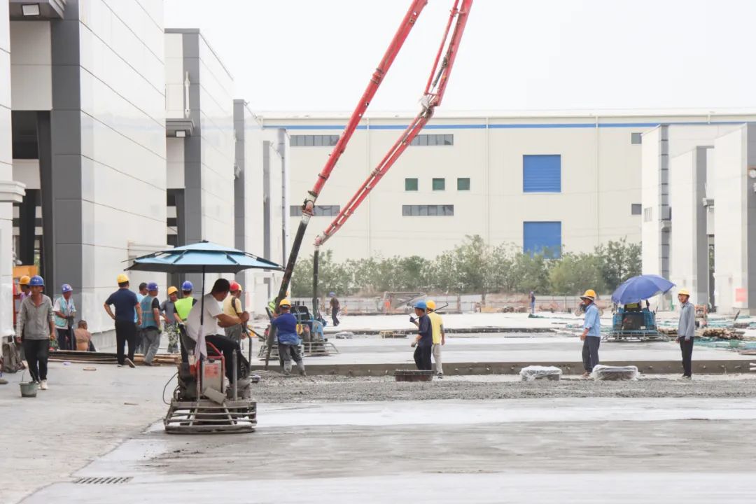 决胜智慧通道！金利阳光农贸城建设攻坚冲刺正酣(图1)