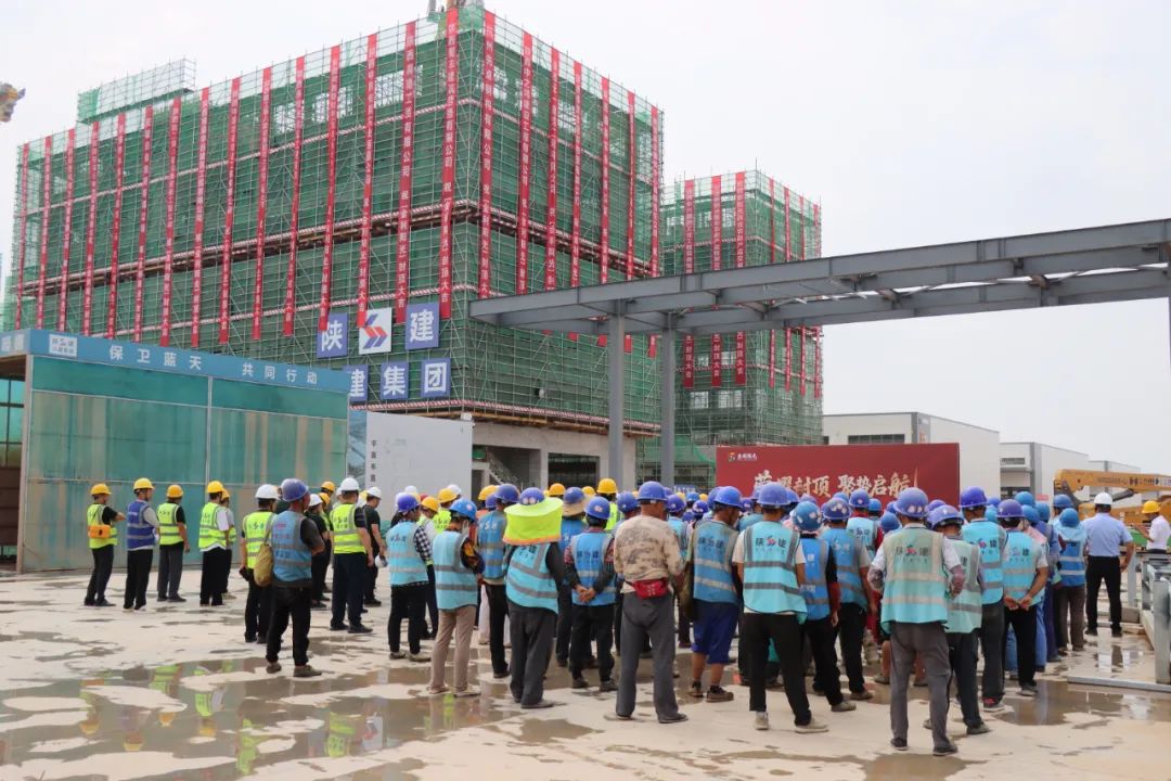 决胜智慧通道！金利阳光农贸城建设攻坚冲刺正酣(图3)