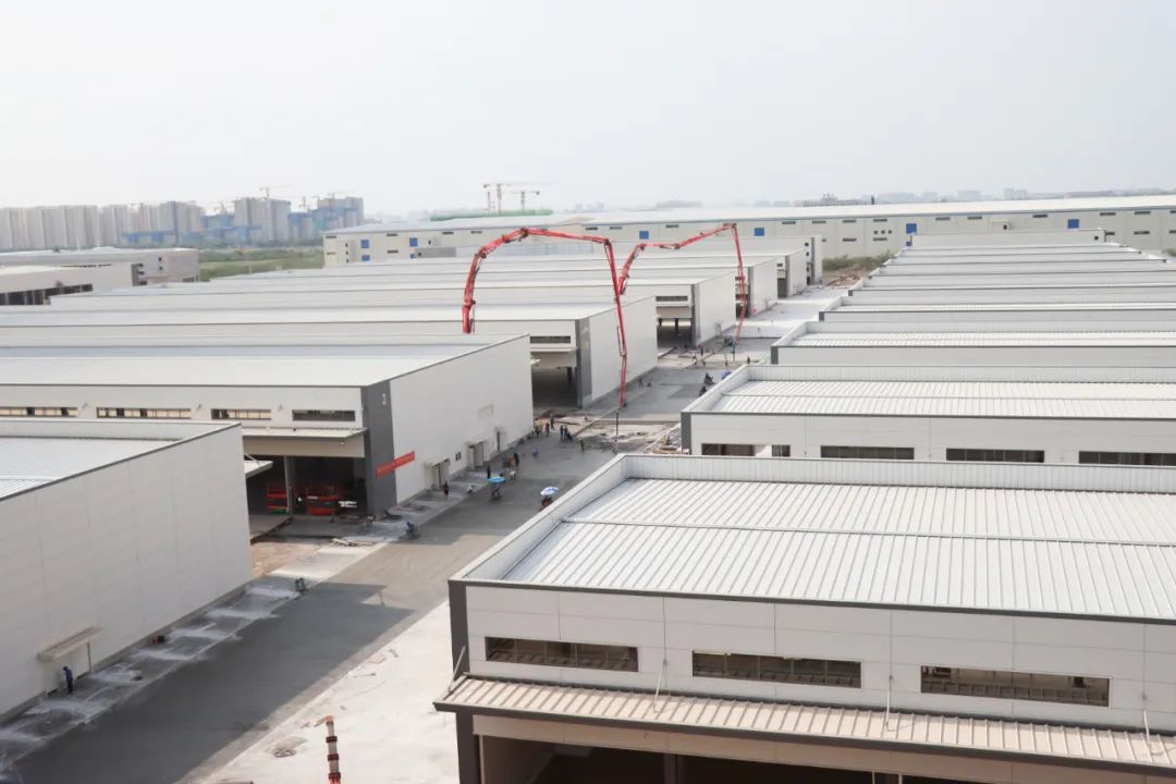 决胜智慧通道！金利阳光农贸城建设攻坚冲刺正酣(图10)
