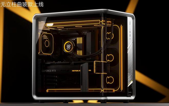 乔思伯 BO400 铝框机箱新增 CG 款：左前无柱两片式曲面弯玻