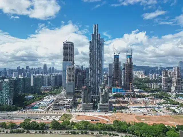 中国银行类建筑第一高！招行全球总部幕墙封顶(图7)