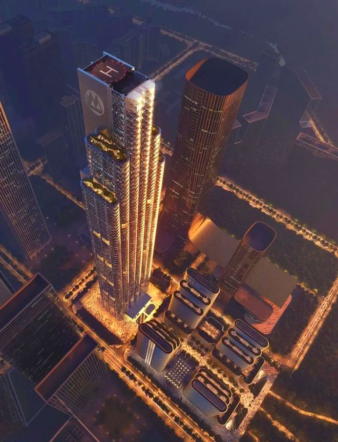 九游官网入口：388米！招商银行 全球总部 幕墙工程完成封顶！进入竣工倒计时(图5)