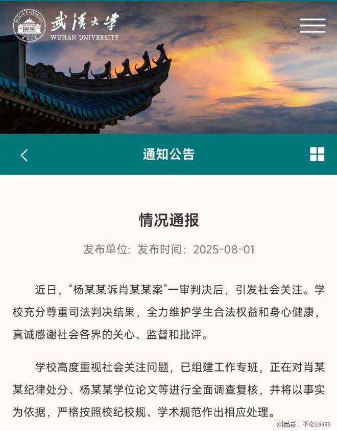 杨景媛诬告同学、威胁法官武汉大学被她拿捏住了吗？细节曝光(图7)