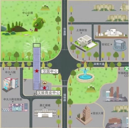 九游体育：深圳热搜写字楼｜汉国中心官方售楼处发布：汉国中心租赁基本信息