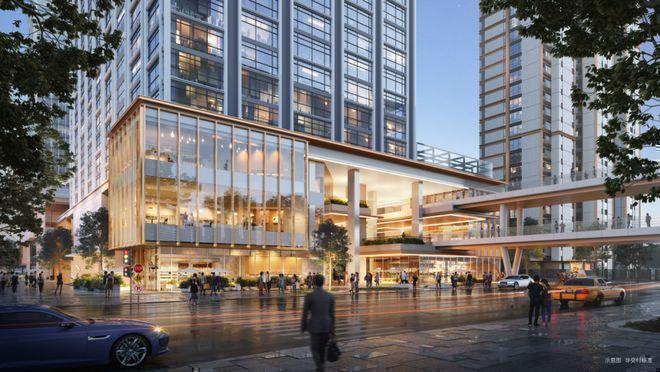 九游官网入口：宝山南大中环置地中心望云售楼处——官方网站(图6)