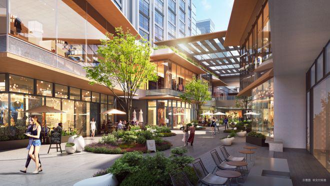 九游官网入口：宝山南大中环置地中心望云售楼处——官方网站(图8)