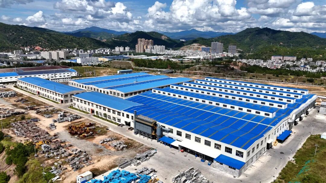 长汀铝材绿色循环利用产业园项目各车间全面试生产(图2)