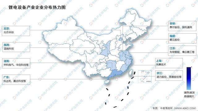 2025年中国锂电设备产业链图谱及投资布局分析(图16)