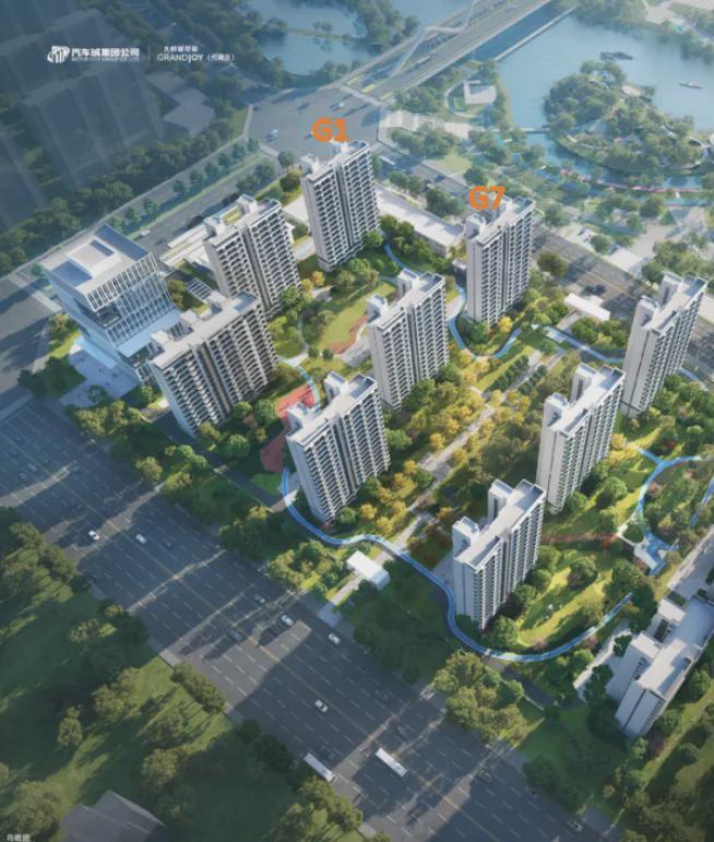 九游体育：虎啸街文商旅综合体封顶 望花板块迎来新地标(图3)