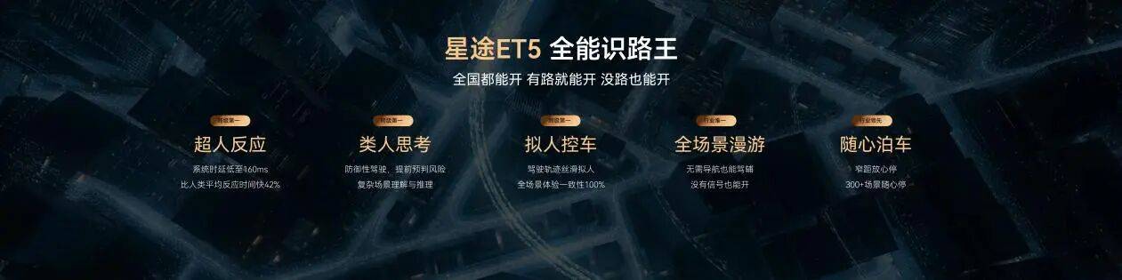 星途ET5全球上市智驾终身免费超级置换价1349万元起！(图5)