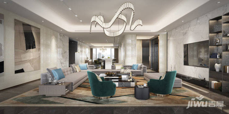 置地汇金中心售楼处官方发布：楼盘低密洋房价值密码(图3)