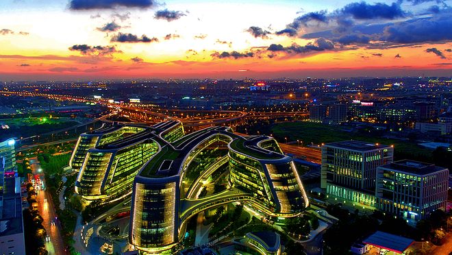 新长宁水韵名邸官方售楼处如清雅墨笔绘就青浦水畔的诗意画卷(图3)