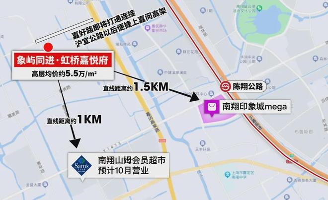 官方聚焦 虹桥嘉悦府叠墅约145㎡均价56万约1800㎡会所热销中(图5)