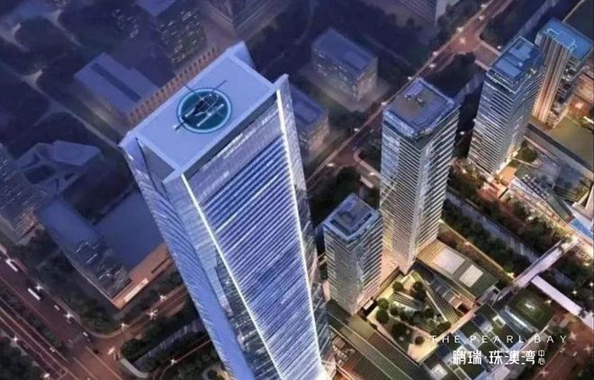 九游体育：⏳官方认证鹏瑞珠澳湾售楼处官宣：湾心封藏大作铸就传世恒产(图4)