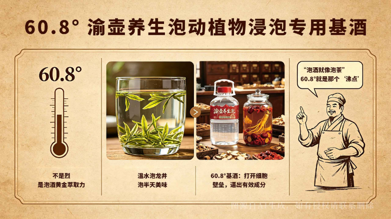 九游体育：608°渝壶养生泡｜泡酒行家私藏的「黄金基酒」(图6)