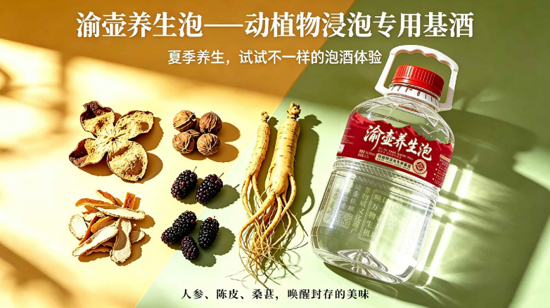 九游体育：608°渝壶养生泡｜泡酒行家私藏的「黄金基酒」(图13)