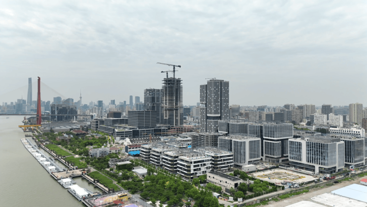 冲刺!杨浦滨江四大总部地标即将建成
